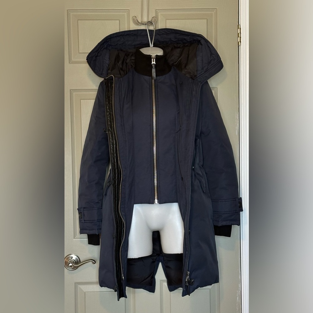 MACKAGE Villa Navy Winter Down Parka With Hood - XXS - Picture 7 of 13